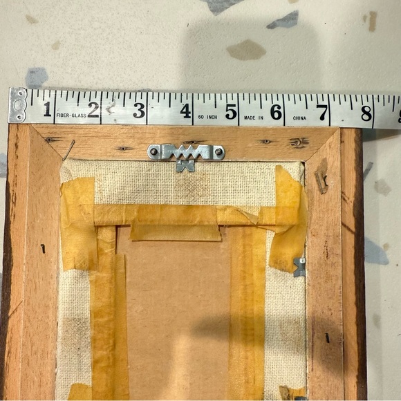 Vintage Sunset Designs framed Set of 3 Crewel Embroidery Plants Flowers 70s - Picture 8 of 8